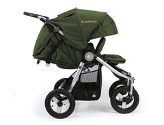 Bumbleride Indie Twin Double Stroller 2018 2019 -Camp Green Profile View